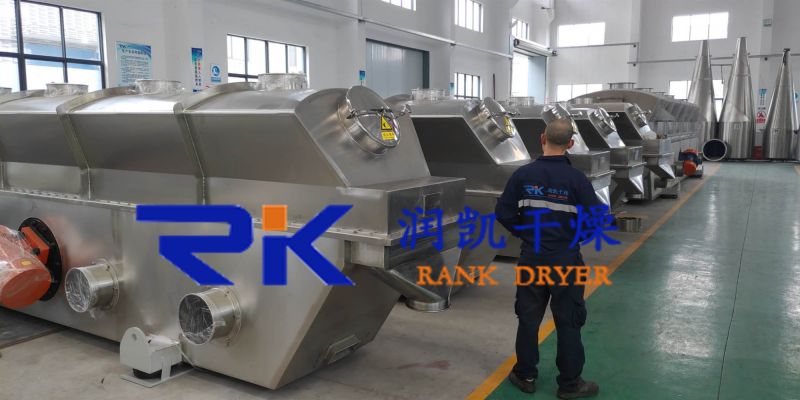 山東客戶第一批振動流化床發(fā)貨！