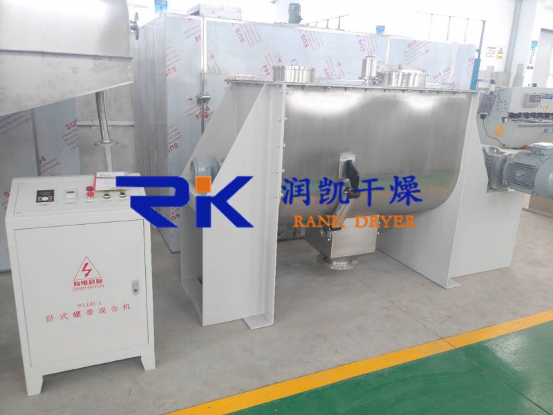 潤凱牌臥式螺帶混合機制作完工！