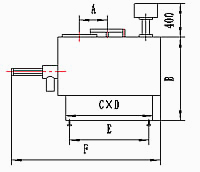 GSL系列高效濕法混合制粒機外形尺寸 GSL系列高效濕法混合制粒機外形尺寸